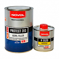 NOVOL грунт HS 4+1 PROTECT 310 черный (1л+0,25л) комплект